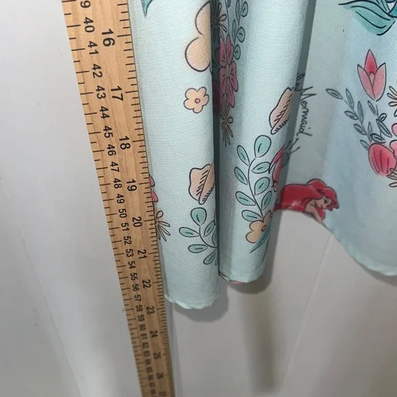 Disney Little Mermaid Floral Sundress - Light Blue - Picture 5 of 6